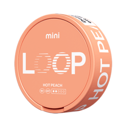 K P Loop Hot Peach Mini Med Snabb Hemleverans
