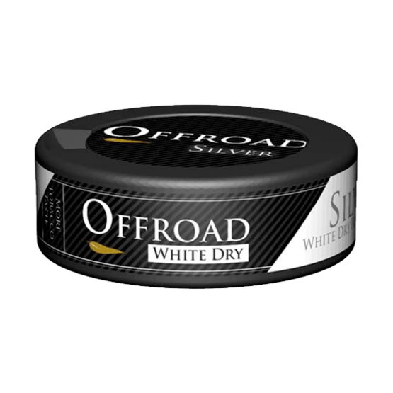 Offroad Silver White Dry Portionssnus