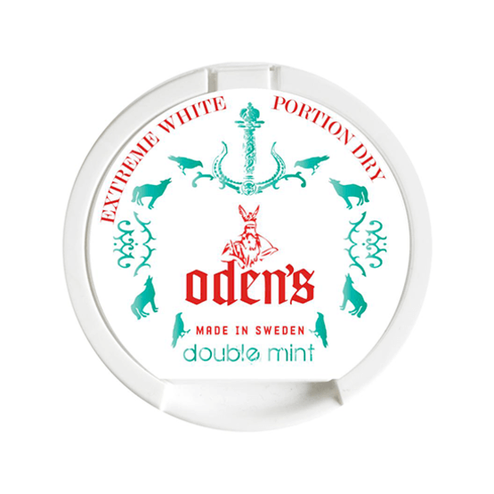 Odens Double Mint Extreme White Dry Portionssnus