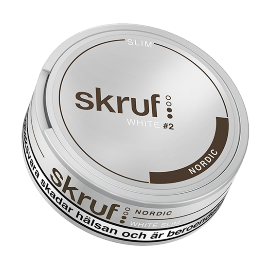 Skruf Slim Nordic White Portionssnus