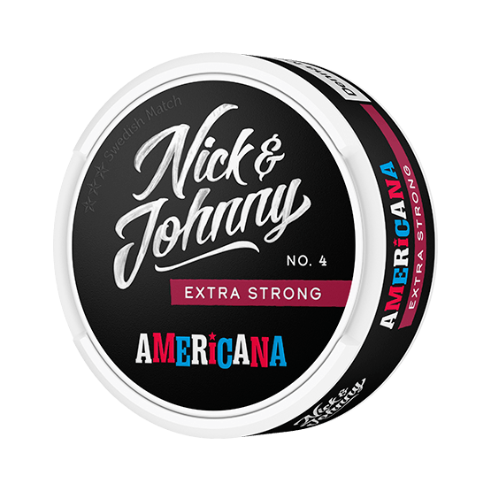 Nick and Johnny Americana Xtra Strong Portionssnus