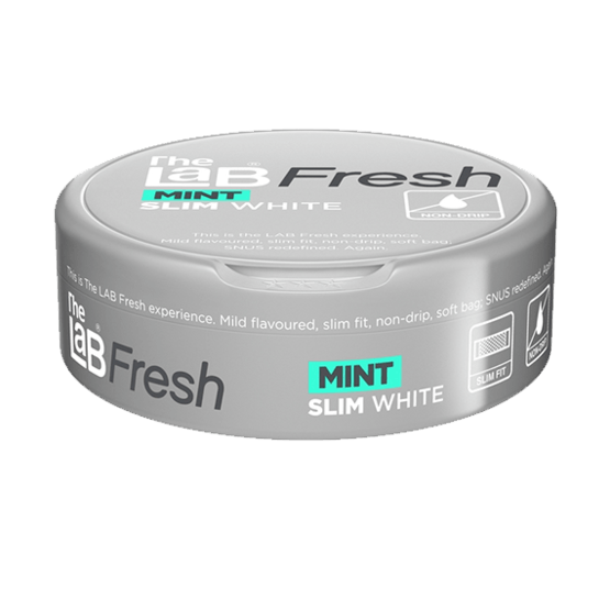 The Lab Fresh Slim White Mint Portionssnus