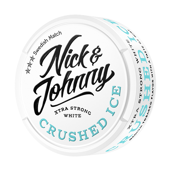 Nick and Johnny Crushed Ice Xtra Strong White Portionssnus