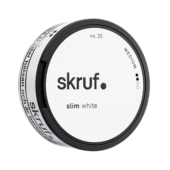 Skruf Slim Original White Portionssnus