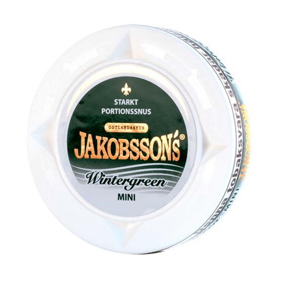 Jakobssons Wintergreen Mini Portionssnus