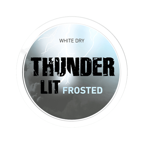 Thunder Ultra Frosted White Dry Portionssnus