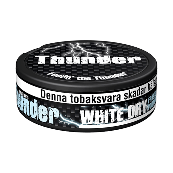 Thunder Extra Strong Frosted White Dry Portionssnus
