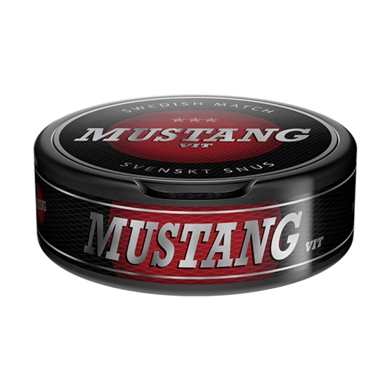 Mustang vit portion
