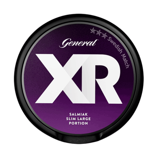 General Xrange Salmiak Portionssnus