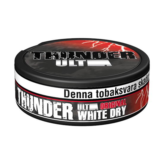 Thunder Ultra Original White Dry Portionssnus