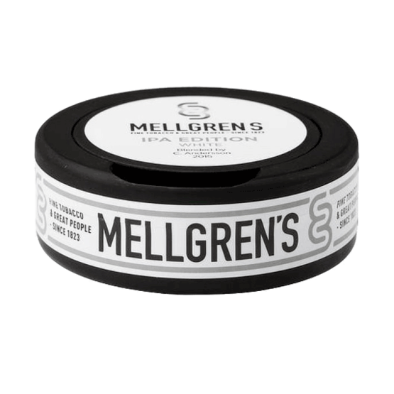 Mellgrens IPA Edition Single Cut White Portionsnus