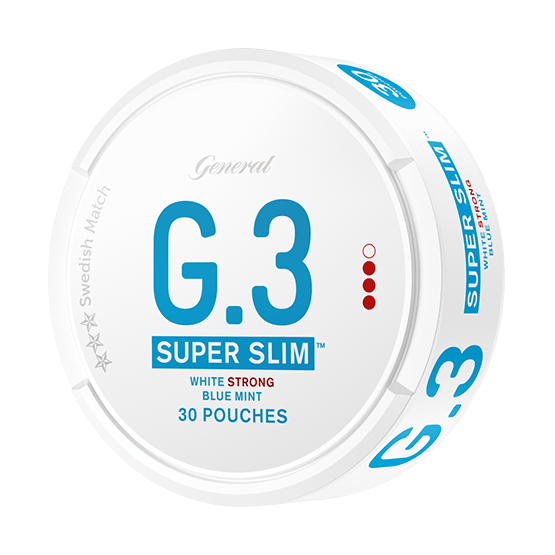 General G.3 Super Slim Mint Strong Portionssnus