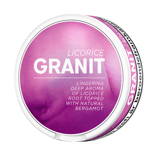 Granit Sensations Licorice Portionssnus