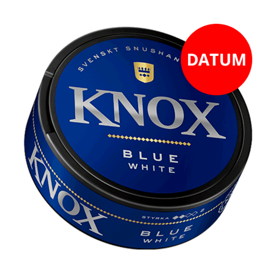 Knox Blue White Portionssnus (kort datum)