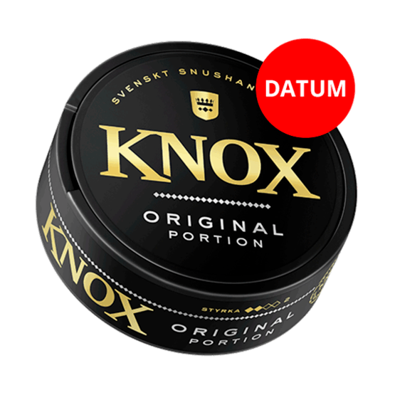 Knox Portionssnus (kort datum)