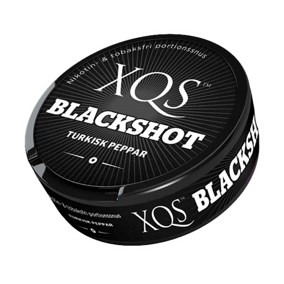 XQS Blackshot Portion Nikotinfritt Snus