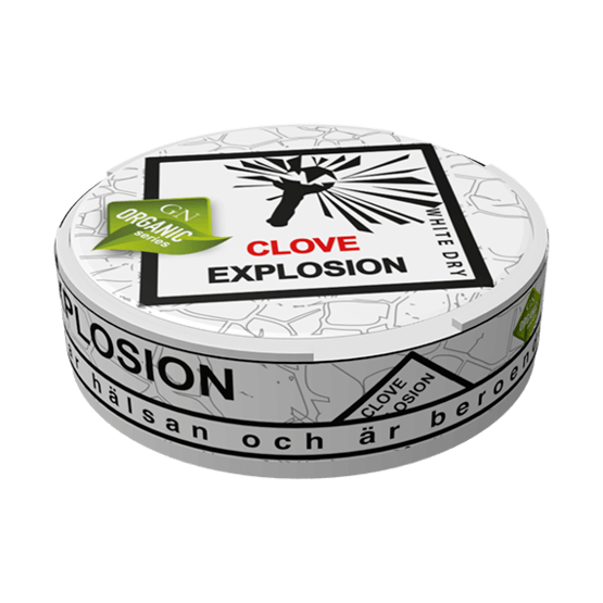 Odens Clove Explosion White Dry Portionssnus