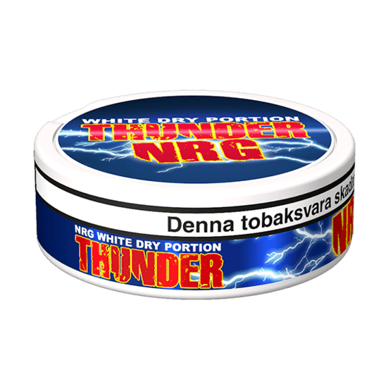 Thunder NRG White Dry Portionssnus