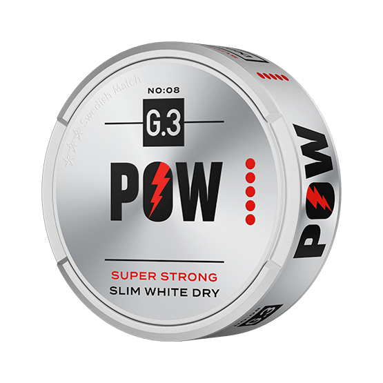 General G.3 POW Slim White Dry Super Strong
