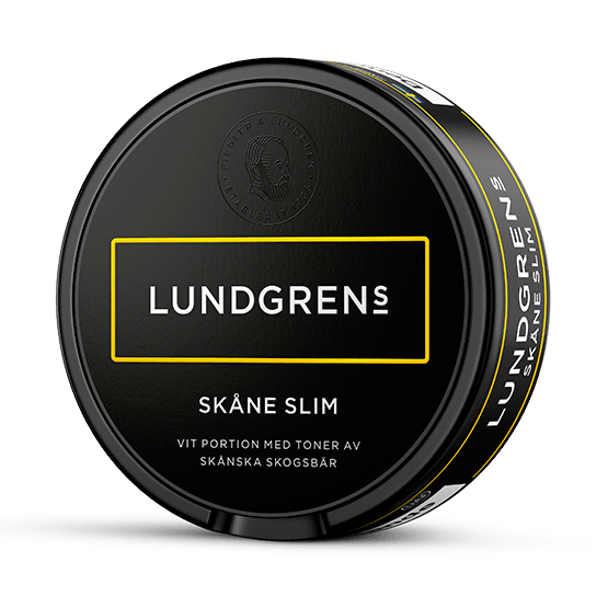Lundgrens Skåne Slim Vit Portionssnus