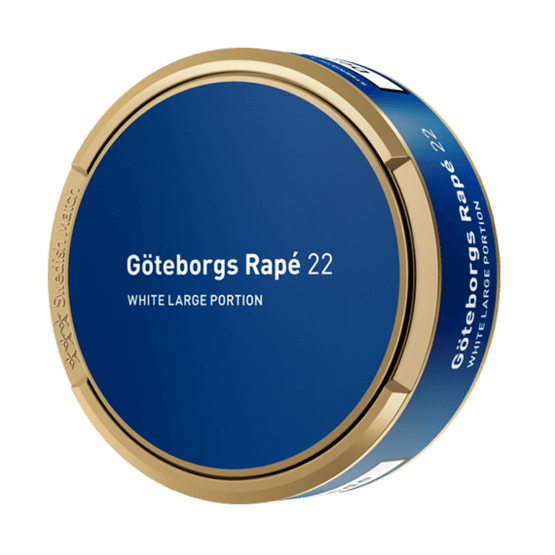 Göteborgs Rapé 22 White Portionssnus