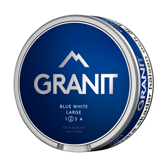 Granit Blue White Portion Large