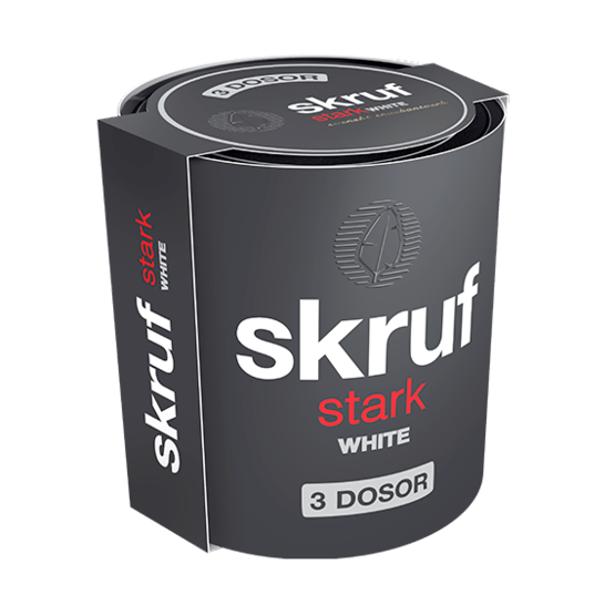 Skruf Stark White Portion 3-pack