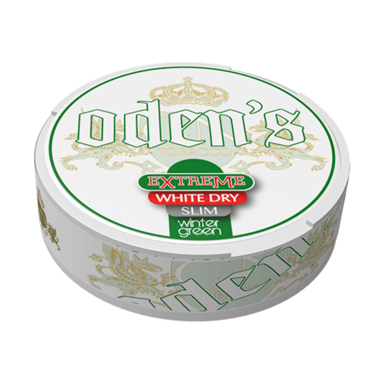 Odens Wintergreen Slim Extreme White Dry Portionssnus