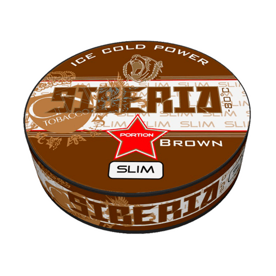 Siberia Brown Slim Portionssnus
