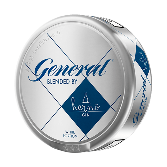 General Blended by Hernö Gin White Portionssnus