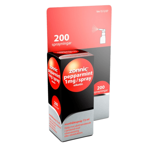 Zonnic Pepparmint Nikotinspray 1 mg 200 doser