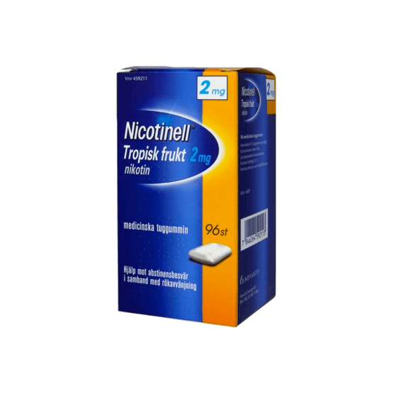 Nicotinell Tropical Nikotintuggummi 2 mg 96 st
