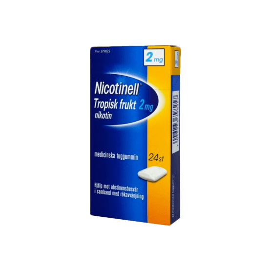 Nicotinell Tropical Nikotintuggummi 2 mg 24 st