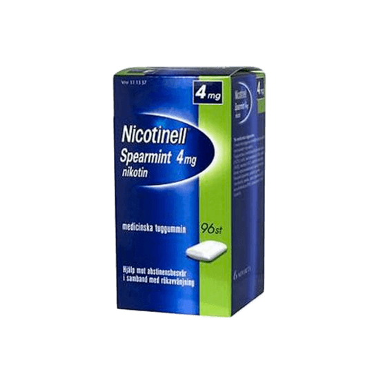 Nicotinell Spearmint Nikotintuggummi 4 mg 96 st