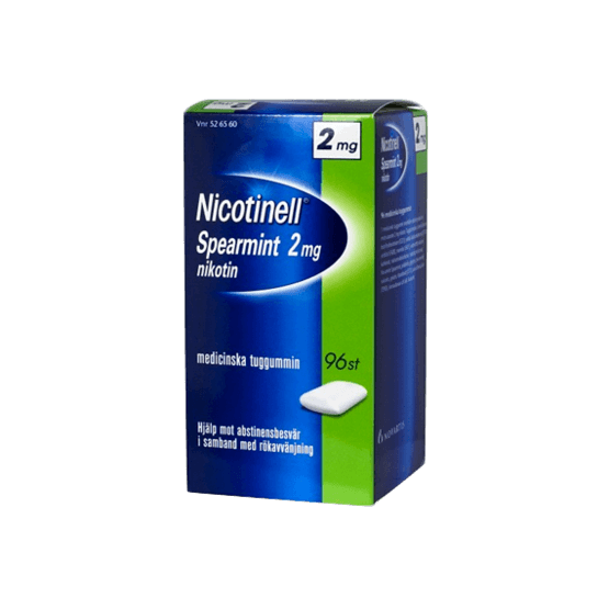 Nicotinell Spearmint Nikotintuggummi 2 mg 96 st