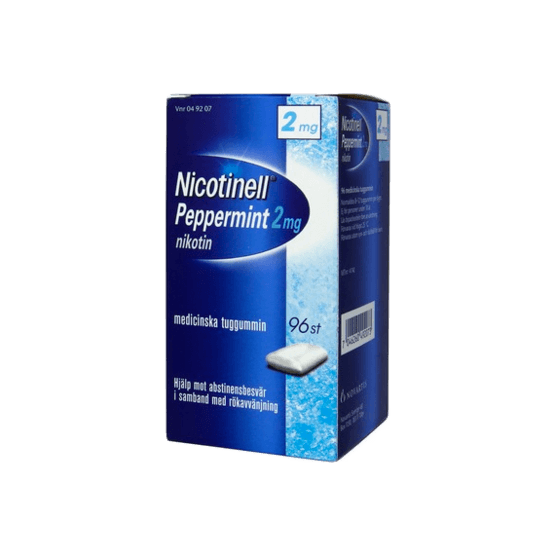 Nicotinell Peppermint Nikotintuggummi 2 mg 96 st
