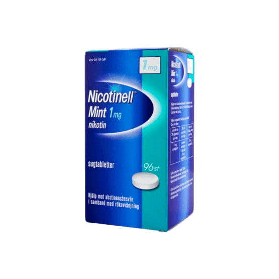 Nicotinell Mint Nikotintablett 1 mg 96 st