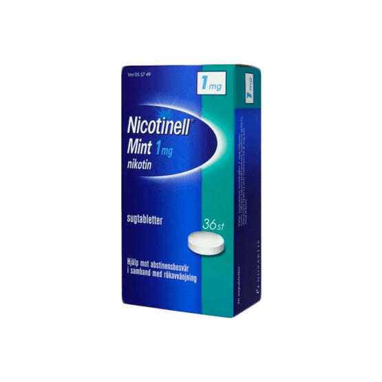 Nicotinell Mint Nikotintablett 1 mg 36 st