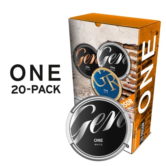 General One White Portion 20-pack