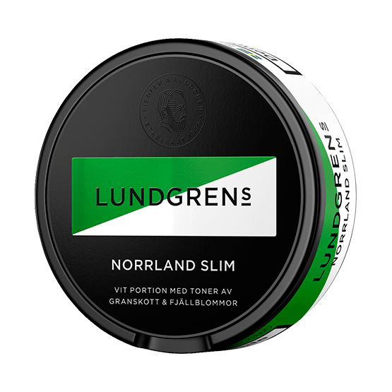 Lundgrens Norrland Slim White Portionssnus