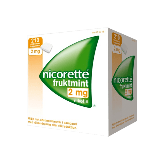 Nicorette Fruktmint Nikotintuggummi 2 mg 210 st