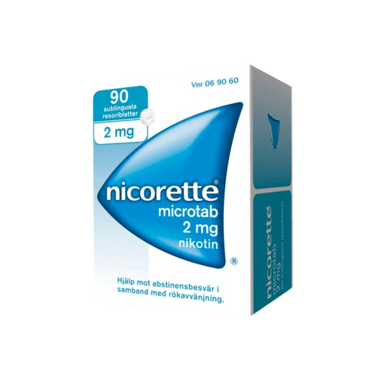 Nicorette Resoriblett 2 mg 90 st