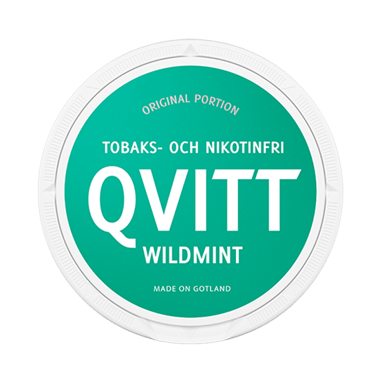 Qvitt Wild Mint Portionssnus