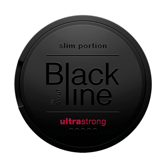 Skruf Blackline Ultra Strong Breeze Slim Portionssnus