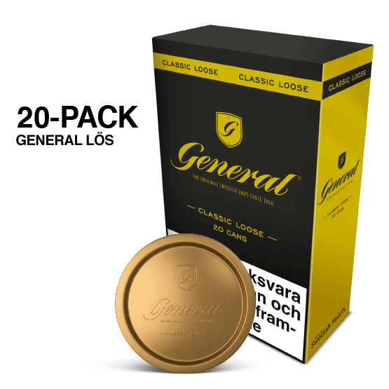 General Lös 20-pack