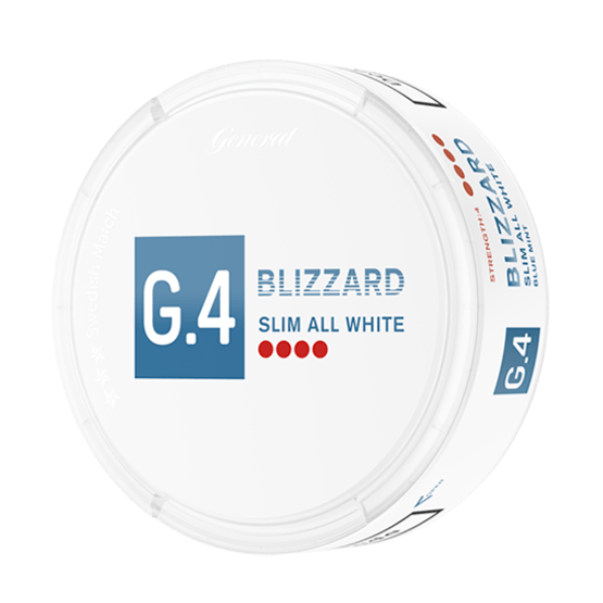 General G.4 Blizzard Slim All White Portion