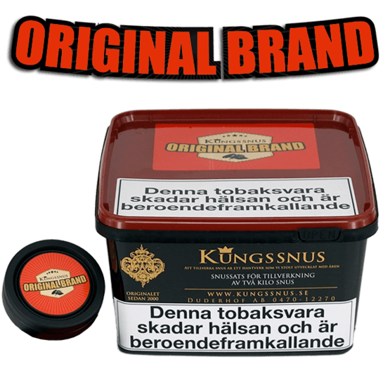 Snussats Kungssnus Original Brand
