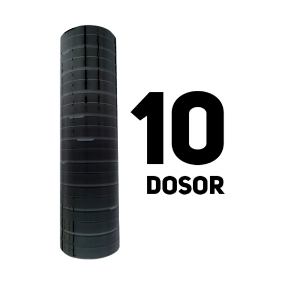 Snusdosa Svart 10-pack