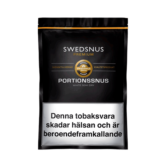 Premium Whisky Portion Bag - Snusa Direkt!