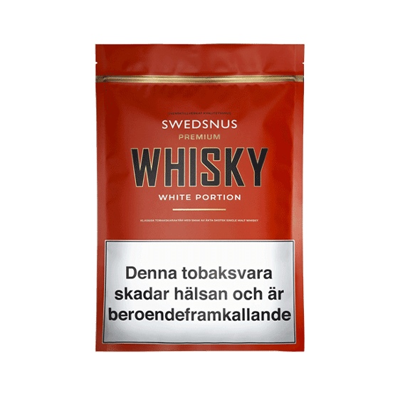 Premium Whisky Portion Bag - Snusa Direkt!